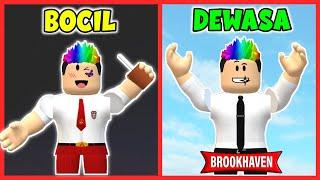 BOCIL VS DEWASA (Brookhaven Roleplay) - Roblox Indonesia