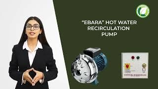 KK Tech (EBARA hot water recirculation pump with automatic timer-based panel)