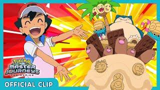 An Alcremie cake decoration challenge | Pokémon Master Journeys: The Series | Official Clip