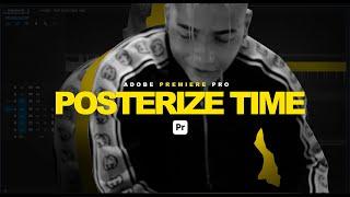 Posterize Time - Premiere Pro