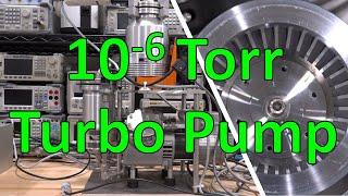 TNP #48 - Multi-Stage Turbomolecular Pump (Turbo-Pump) Theory of Operation, Assembly & Experiment