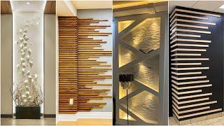 200 Modern Living Room Wall Decorating Ideas 2024 Home Interior Wall Design | Wall Cladding Ideas