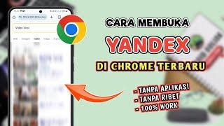 Cara Membuka Yandex Di Chrome