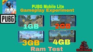PUBG MOBILE LITE GAMEPLAY EXPERIMENT ON 2gb, 3gb, 4gb, 6gb RAM PHONES | Lag , Graphic Compare.