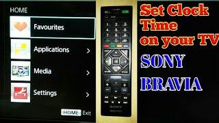 SONY BRAVIA: How to Set Date and Time |Kuya JTechnology|
