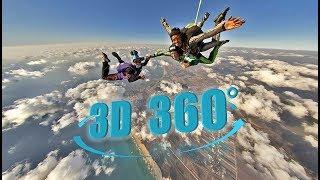 Skydiving in VR - 3D 360°  צניחה חופשית ב 360 מעלות תלת מימד