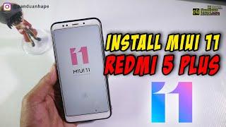 Tutorial Pasang / Install MIUI 11 Global Stable di Xiaomi Redmi 5 Plus [Vince] - Bahasa Indonesia