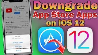 How to Downgrade App Store Apps to Earlier Versions on iOS 12
