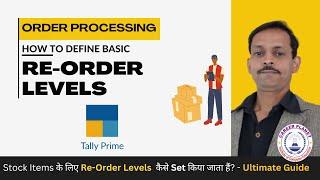 Tally Prime: How to Define Reorder Levels | Learn Tally Accounting