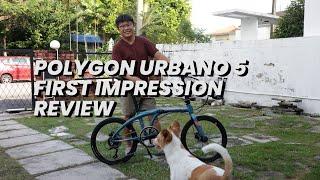 Polygon Urbano 5 First Impression Review / Bike Review 016