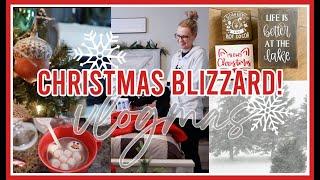 A BLIZZARD FOR CHRISTMAS! | VLOGMAS 2020 DAY IN THE LIFE OF A STAY AT HOME MOM