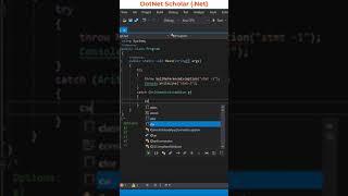 Programming Quiz Questions - Q018 - Dotnet Scholar #Shorts #CSharp #Dotnet #developer #programmer