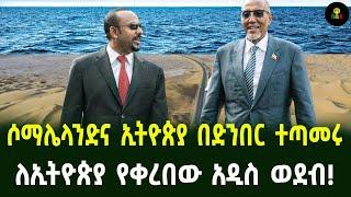 ሶማሌላንድና ኢትዮጵያ በድንበር ተጣመሩ ለኢትዮጵያ የቀረበው አዲስ ወደብ!