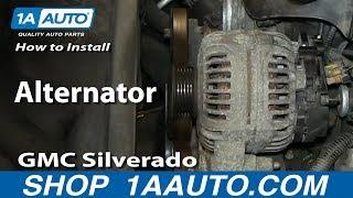 How to Replace Alternator 00-02 Chevy Suburban