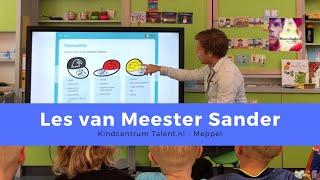 Een dag bij Meester Sander in de klas - vlog