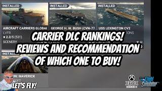 Aircraft Carrier Rankings | Which Carrier Should You Buy On Microsoft Flight Simulator Xbox Series X