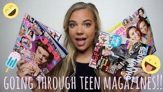 GOING THROUGH TEENAGE MAGAZINES!