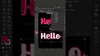 Create Text Effect in Adobe Illustrator #illustrator #illustratortips #illustratortricks#texteffect