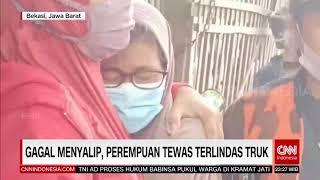 Gagal Menyalip, Perempuan Tewas Terlindas truk | REDAKSI MALAM (20/08/21)