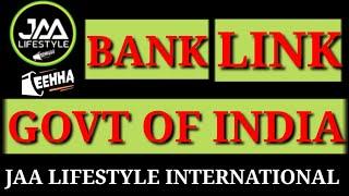 #jaa lifestyle #bank link #Eehhaaa ads #level/ bonus income #jaa lifestyle India