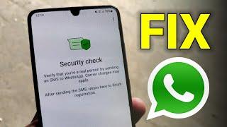 Security check Verify that you're a real person by sending an SMS to WhatsApp