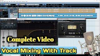 How To Mix Vocal With Track In Cubase 5 | Vocal Ko Track Ke Sath Kaise Mix Kare | Hindi Tutorial