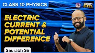 Electric Current and Potential Difference | Electricity | Class 10 CBSE Boards | Science | BYJU'S