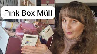 Heute zeige ich euch Pink Box Müll  Aufgebraucht aus den vergangenen Boxen | Beauty | Beautymüll