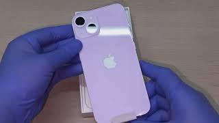 UNBOXING: Apple IPhone 14 Purple