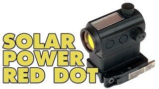 Solar Micro Red Dot Sight for Paintball or Airsoft