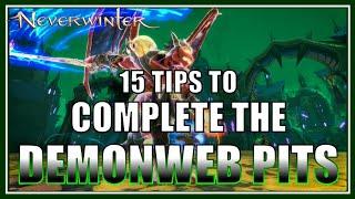 #15 TIPS for Demonweb Pits DUNGEON! Have Much EASIER & SMOOTHER Runs! - Neverwinter