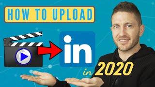 How to Upload & Post Native Video on LinkedIn 2020 (Phone & Computer) + Custom Thumbnail