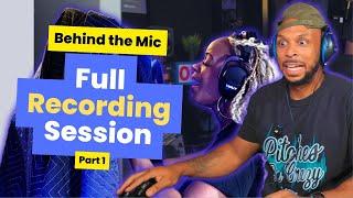 Behind the Mic | Lydia Caesar Recording Session