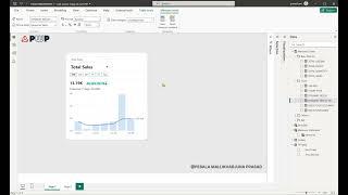 Multi Period, Multi Metric combo trend chart in power bi. Including Previous Period comparison.