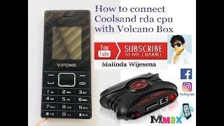 How To unlock pin lock/all china mobile/RDA cpu by Volcano Box