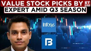 Infosys And Bajaj Finserv Stocks | Value Picks By Aditya Agarwala Amid Q3 Earning Season | ET Now