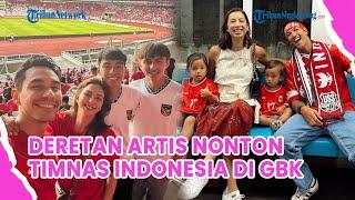 Deretan Artis Nonton Timnas Indonesia Vs Australia di GBK!