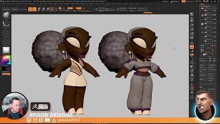 Food Demons with SMAARTIST – Stephen Anderson – ZBrush 2023