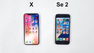 iPhone X vs iPhone Se 2020 - Speed Test 2024