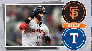 Giants vs. Rangers Game Highlights (6/7/24) | MLB Highlights