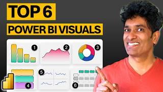 If you are new to Power BI, you need to learn these 6 charts