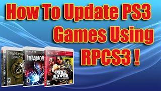 How to update ps3 games on RPCS3 Windows 10