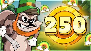 RARE 250X GOLD COIN On LE BANDIT SLOT!!