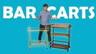 Testing best selling Bar Carts!