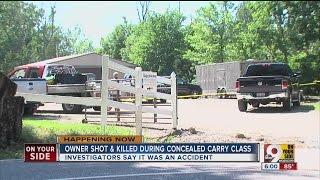 Gun shop owner shot, killed during concealed carry class