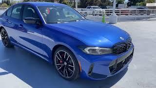 Tour the LCI 2023 M340i xDrive in Portimao Blue | 4K