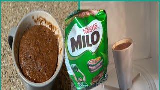 2 MINUTES MILO CAKE IN A MUG | MICROWAVE | EASY TO MAKE