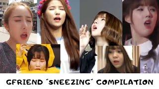 GFRIEND "SNEEZING" COMPILATION