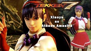 Tekken 7 Xiaoyu as Athena Asamiya KOF PC Mod