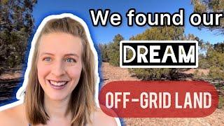 Buying our DREAM Off-Grid Homestead LAND!! (Arizona High Desert)